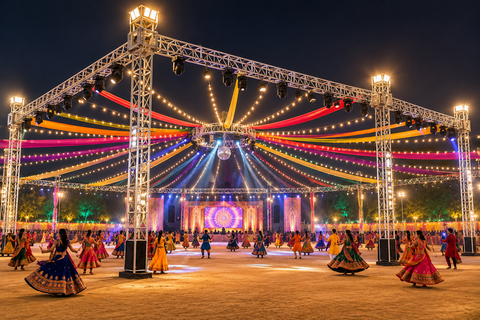 Navratri Garba Ground Lighting Contractors: Event Lighting Overview